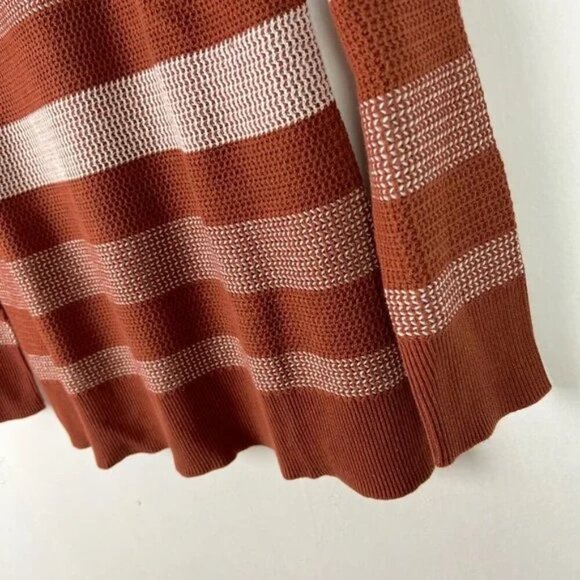 NWT Stitch Fix Market & Spruce Tawnee Cotton Blend Waffle Stitch Sweater Size XL - Picture 5 of 12